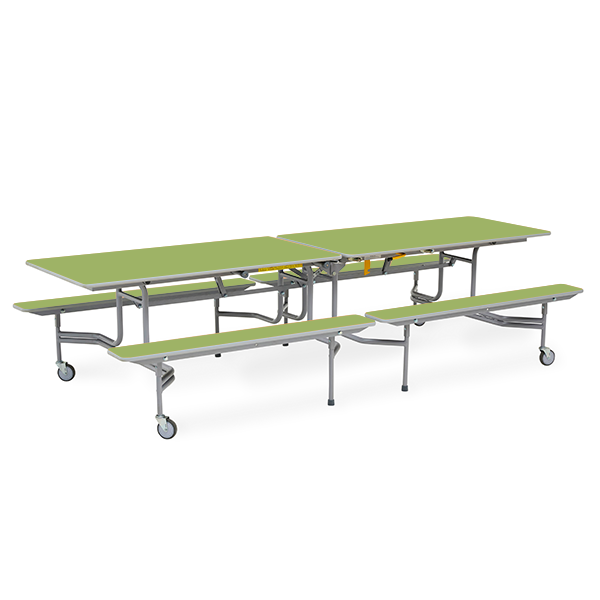 Mesa TTX13 305x75 cm. alt. 74 cm. Verde osc.