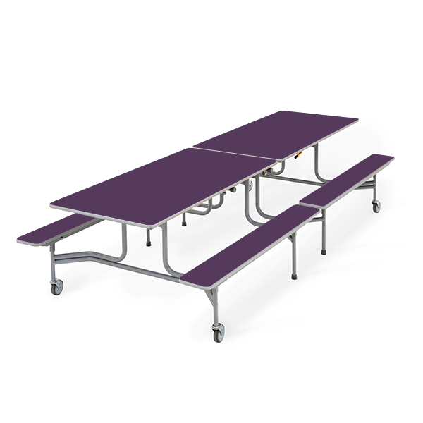 Mesa TTX13 305x75 cm alt. 66 cm Lila