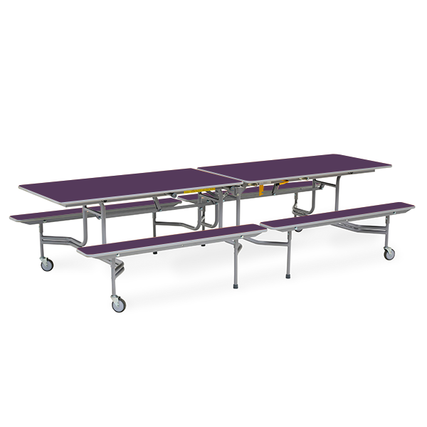 Mesa TTX13 305x75 cm alt. 66 cm Lila